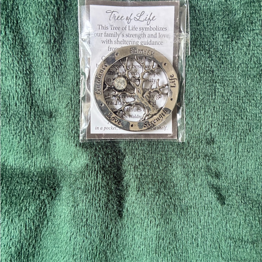 Tree of Life Metal Ornament